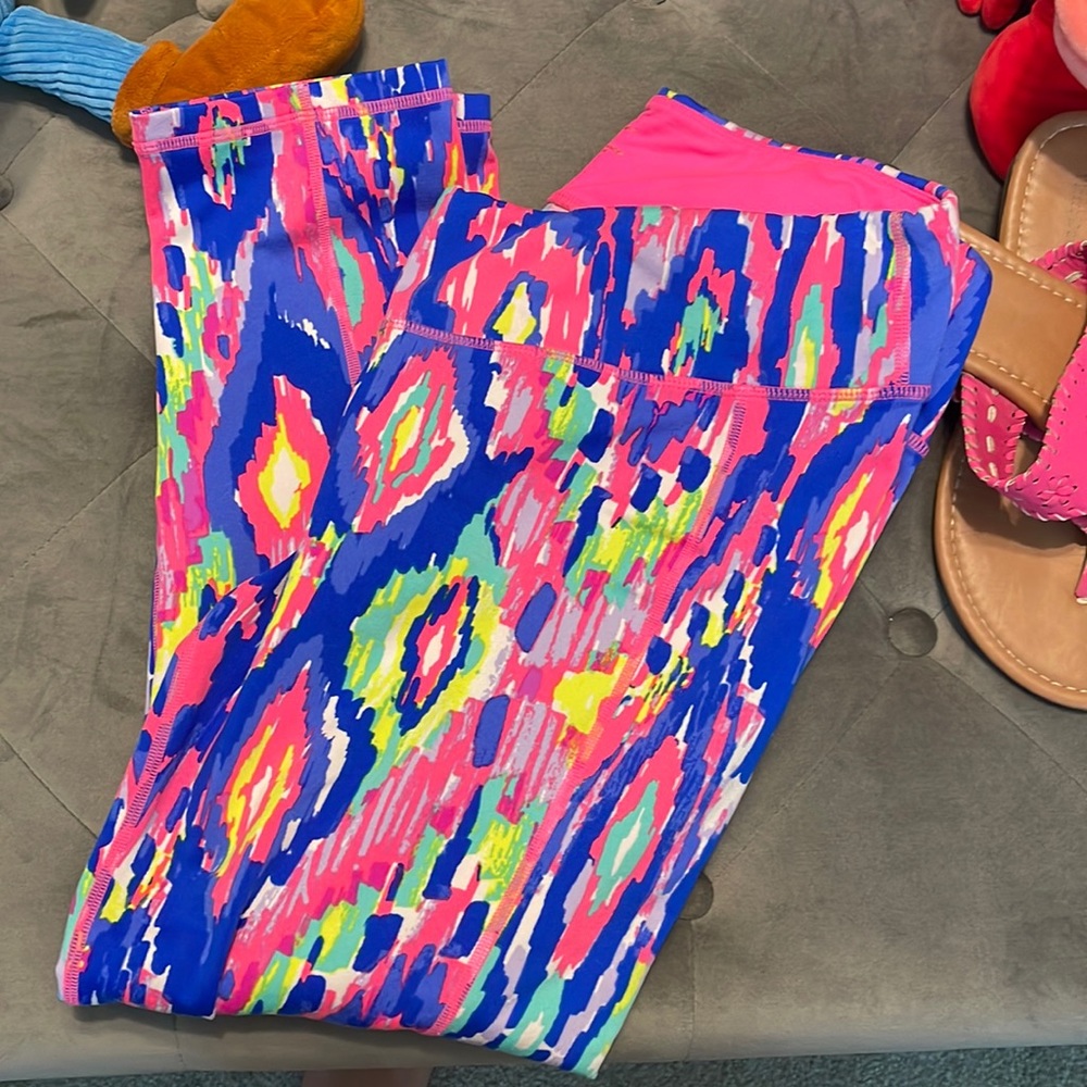 Lilly Pulitzer Luxletic SPF 50+ 24in Midi Leggings
